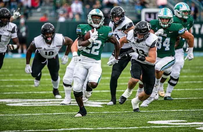 Tyjae Sanders Cincinnati game - Tulane